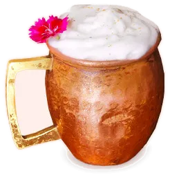 Moscow Mule, como servido na casa
