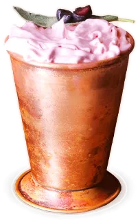 Pink Mule, como servido na casa
